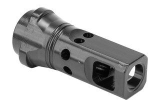 Breek Arms 9mm 1/2x28 Echo Single-Port Muzzle Brake with black nitride finish